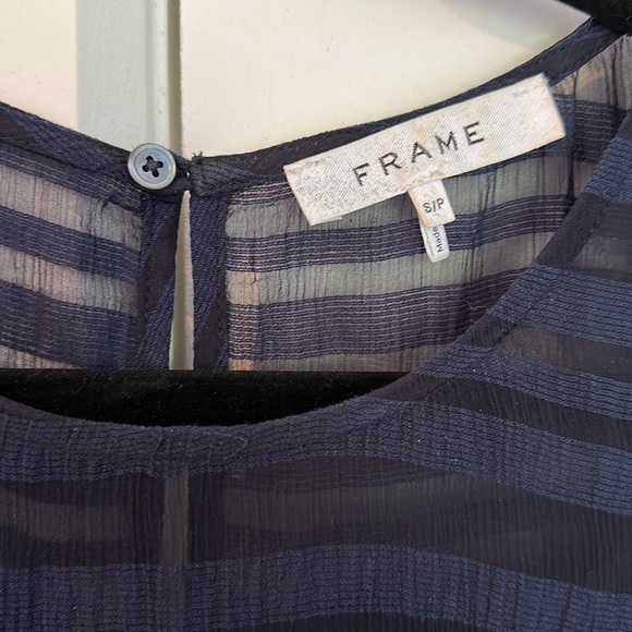 Frame Silk Blouse - Picture 3 of 3